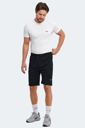 Slazenger PRAYER Men's Shorts Black - Thumbnail
