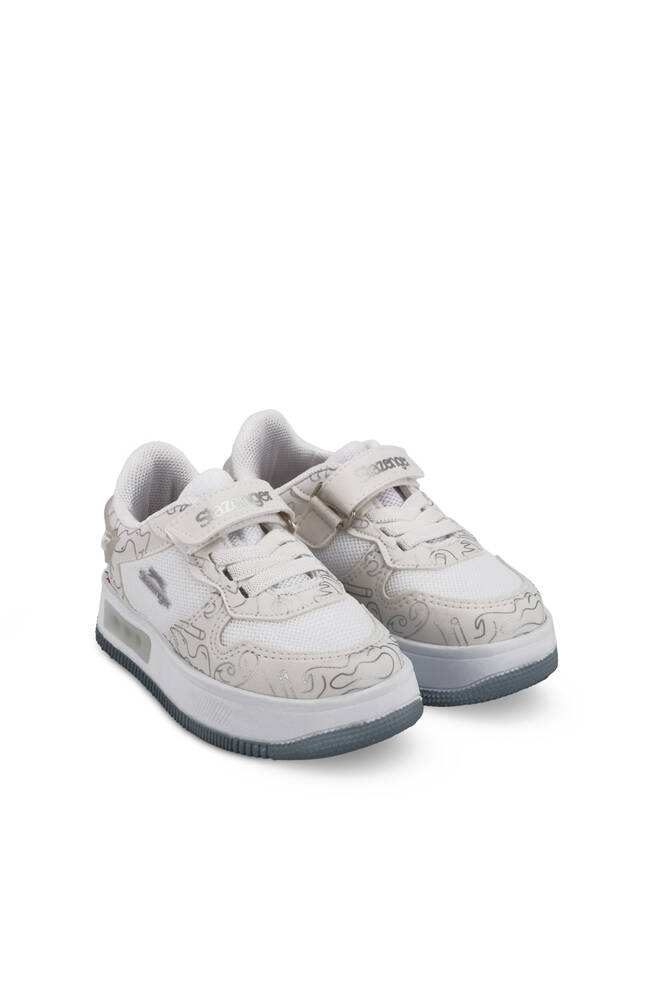 Slazenger PREAT Unisex Çocuk Sneaker Ayakkabı Beyaz