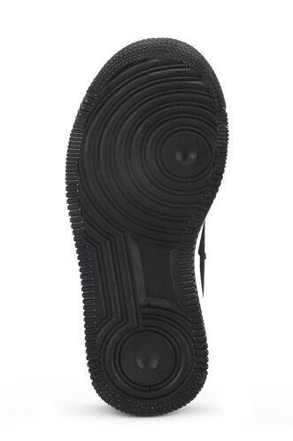 Slazenger PREAT Unisex Kids' Sneaker Shoes Black - White - Thumbnail