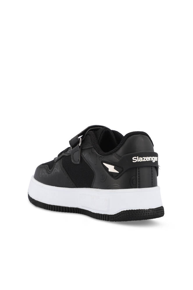 Slazenger PREAT Unisex Kids' Sneaker Shoes Black - White