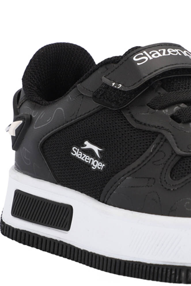 Slazenger PREAT Unisex Kids' Sneaker Shoes Black - White