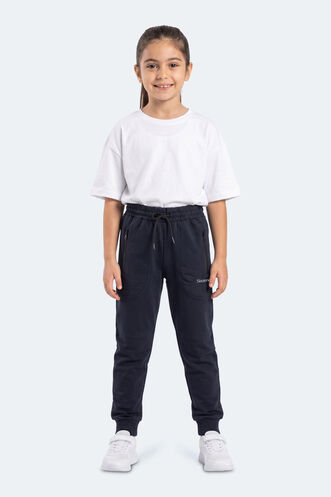 Slazenger PRIMO Unisex Çocuk Lacivert Eşofman Altı - Thumbnail