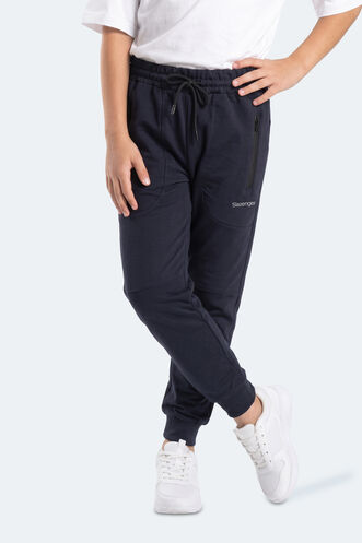 Slazenger PRIMO Unisex Çocuk Lacivert Eşofman Altı - Thumbnail