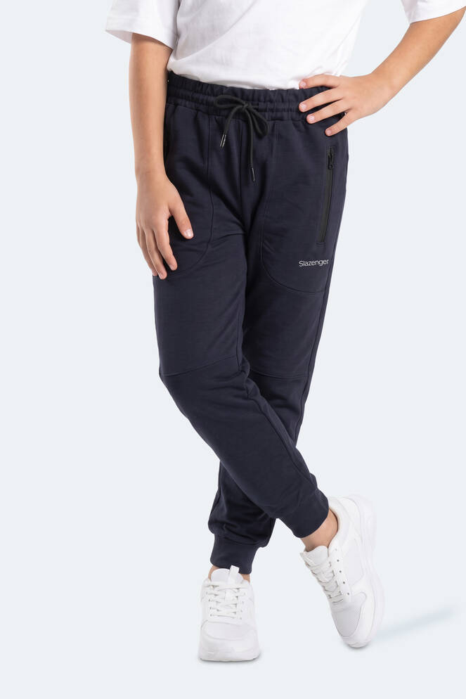 Slazenger PRIMO Unisex Çocuk Lacivert Eşofman Altı