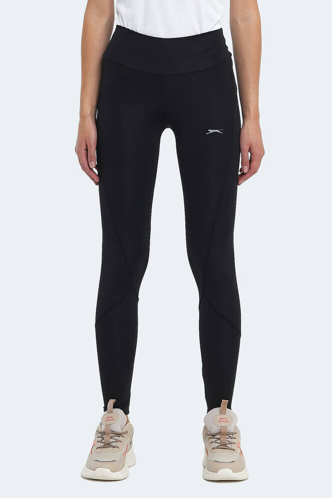 Slazenger PUNK Kadın Fitness Tayt Siyah