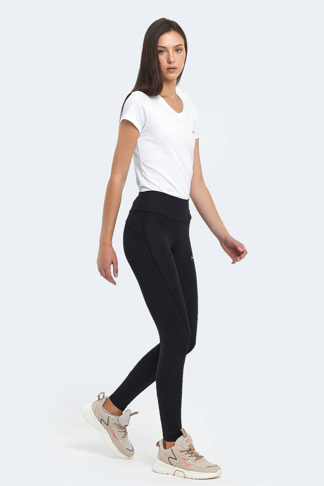 Slazenger PUNK Kadın Fitness Tayt Siyah