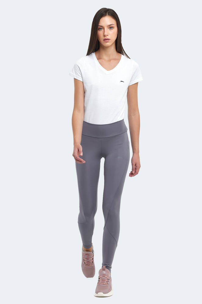 Slazenger PUNK Women's Fitness Tights Anthracite