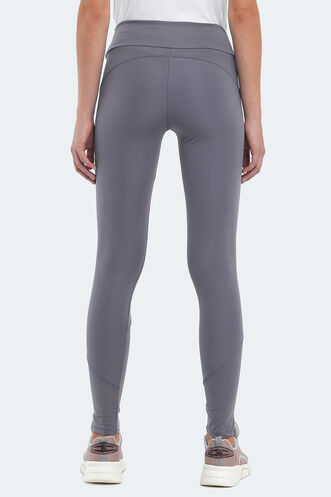 Slazenger PUNK Women's Fitness Tights Anthracite - Thumbnail