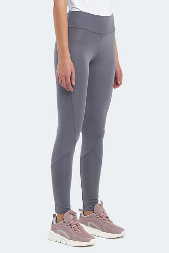 Slazenger PUNK Women's Fitness Tights Anthracite - Thumbnail