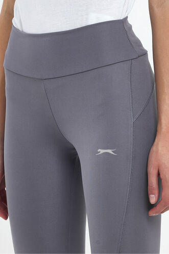 Slazenger PUNK Women's Fitness Tights Anthracite - Thumbnail
