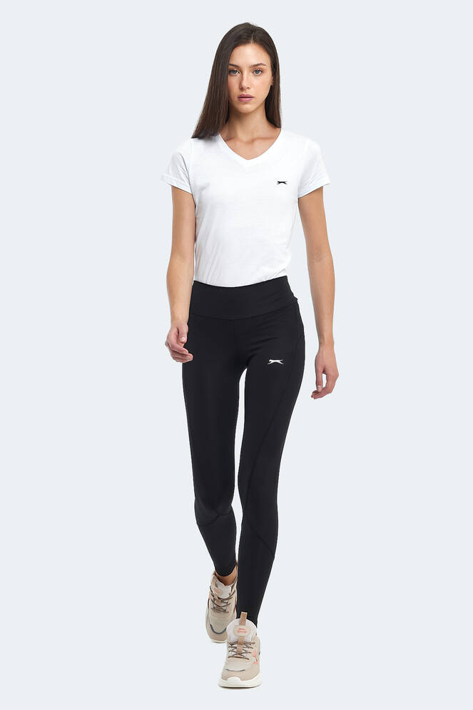 Slazenger PUNK Women's Fitness Tights Black