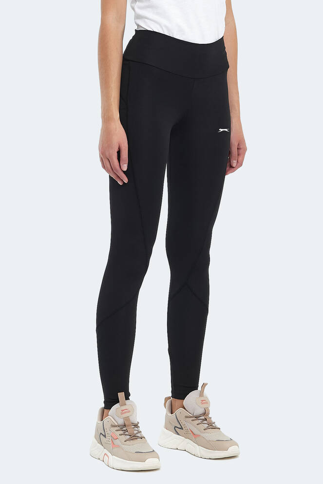 Slazenger PUNK Women's Fitness Tights Black