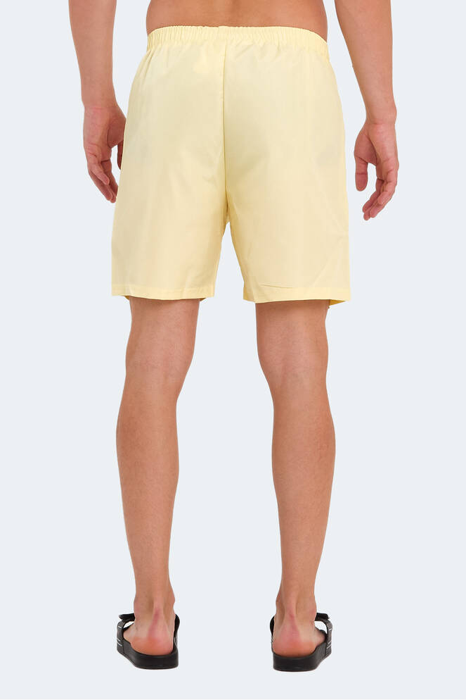 Slazenger RABI IN Erkek Cepli Deniz Şortu Sarı Mayo