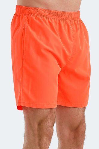 Slazenger - Slazenger RABI IN Erkek Cepli Deniz Şortu Neon Turuncu Mayo