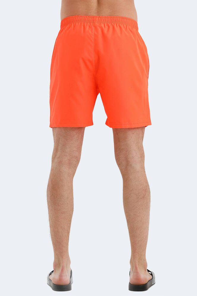 Slazenger RABI IN Erkek Cepli Deniz Şortu Neon Turuncu Mayo