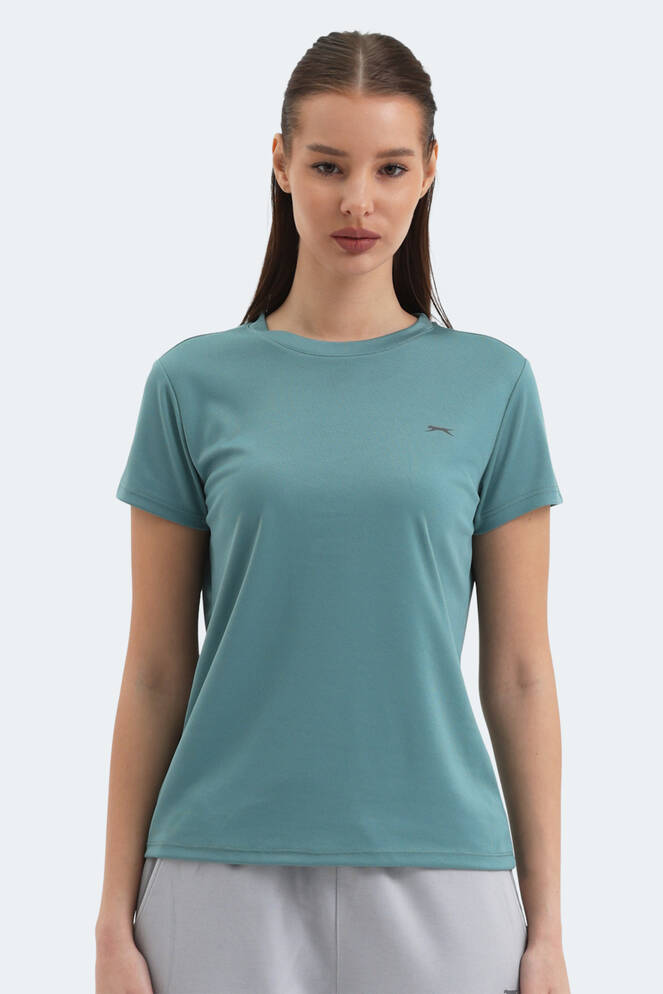 Slazenger RACING Kadın Tişört Nane Yeşili