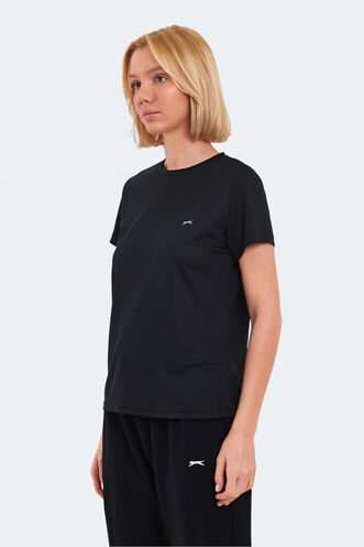 Slazenger RACING Women's T-Shirt Black - Thumbnail