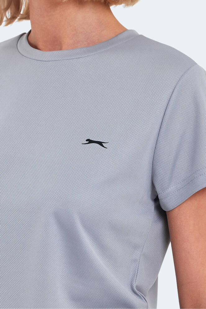 Slazenger RACING Women's T-Shirt Light Gray