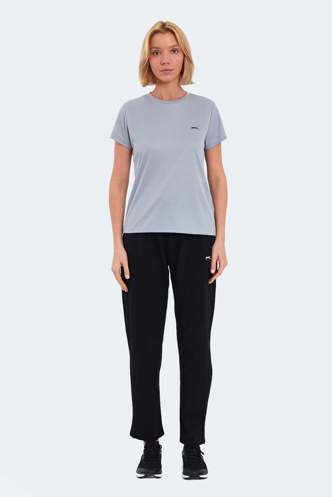 Slazenger RACING Women's T-Shirt Light Gray