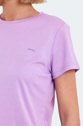 Slazenger RACING Women's T-Shirt Lilac - Thumbnail