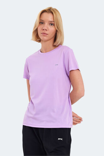 Slazenger RACING Women's T-Shirt Lilac - Thumbnail