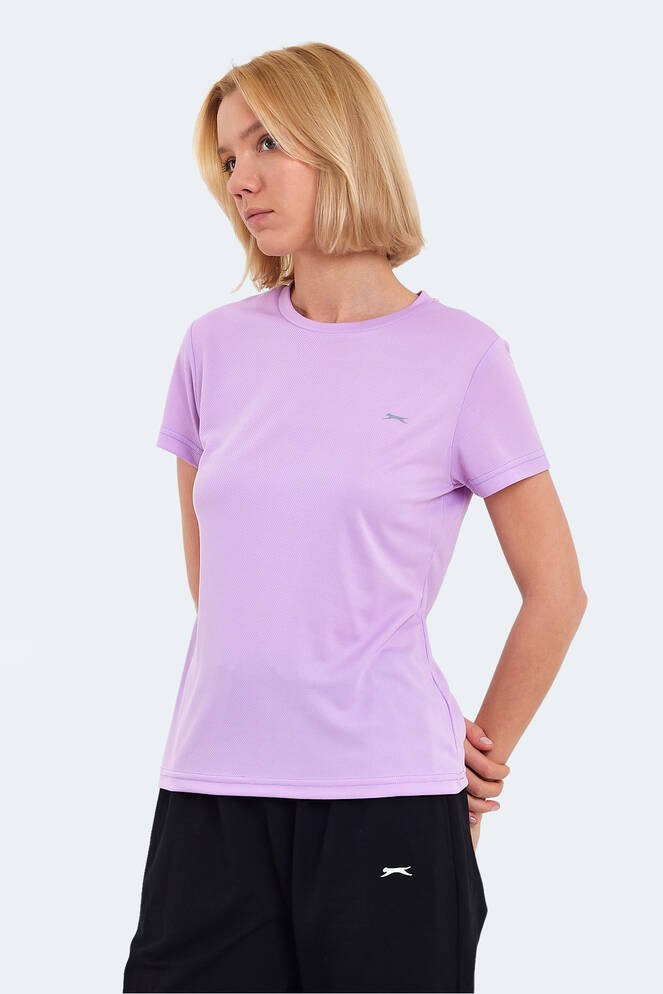 Slazenger RACING Women's T-Shirt Lilac
