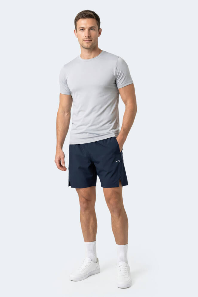 Slazenger RADIANT Erkek Cepli Fıtness Lacivert Şort