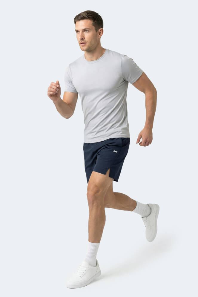 Slazenger RADIANT Erkek Cepli Fıtness Lacivert Şort