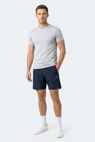 Slazenger RADIANT Erkek Cepli Fıtness Lacivert Şort - Thumbnail