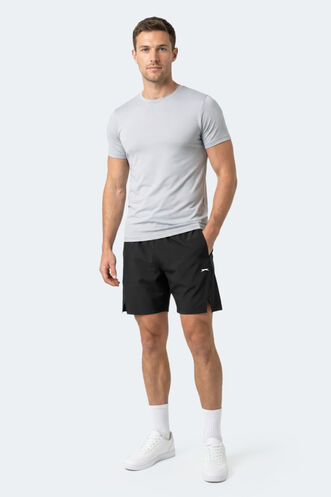 Slazenger RADIANT Erkek Cepli Fıtness Siyah Şort - Thumbnail