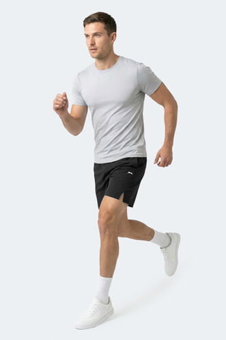 Slazenger RADIANT Erkek Cepli Fıtness Siyah Şort - Thumbnail