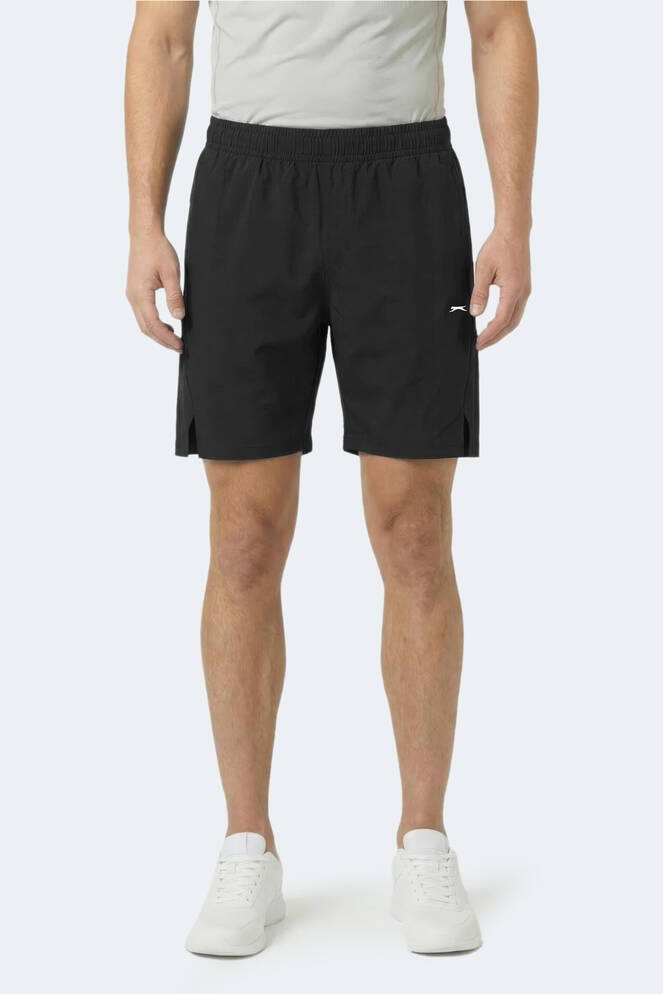 Slazenger RADIANT Erkek Cepli Fıtness Siyah Şort