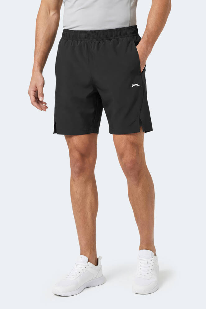 Slazenger RADIANT Erkek Cepli Fıtness Siyah Şort