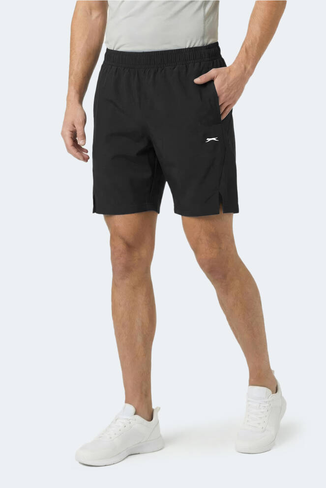 Slazenger RADIANT Erkek Cepli Fıtness Siyah Şort