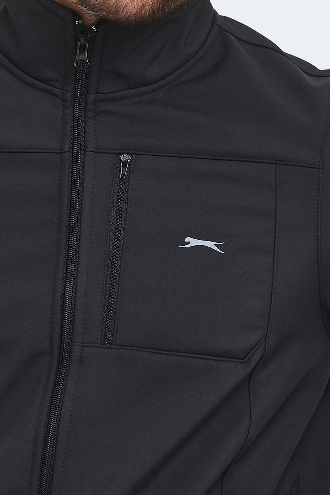 Slazenger RADOS Men's Jacket & Coat Black Slazenger RADOS Men's Jacket & Coat Black