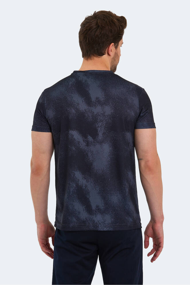 Slazenger RADZIM Erkek Tişört Siyah - Koyu Gri