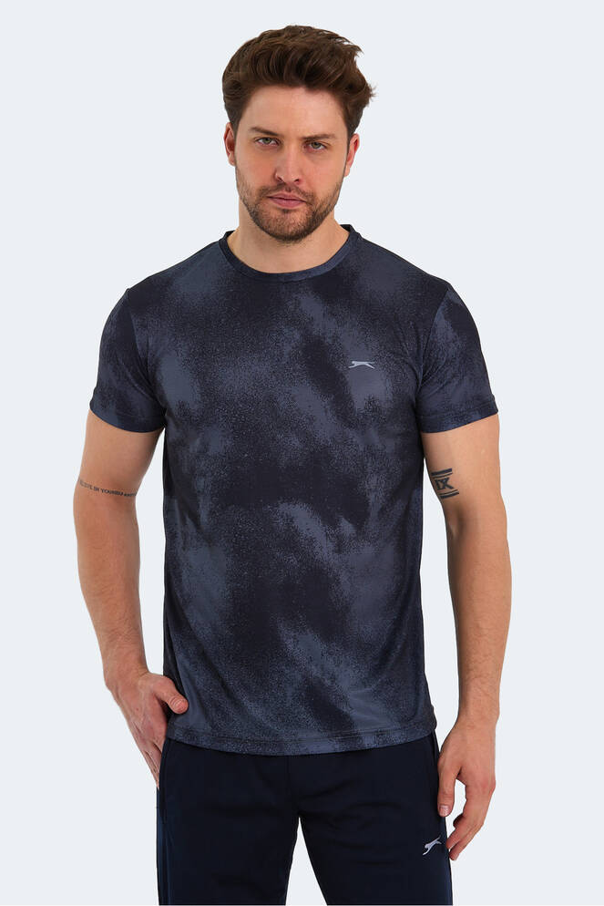 Slazenger RADZIM Men's T-Shirt Black - Dark Gray
