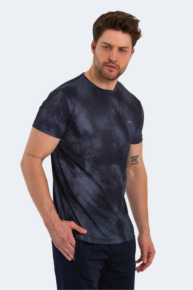 Slazenger RADZIM Men's T-Shirt Black - Dark Gray