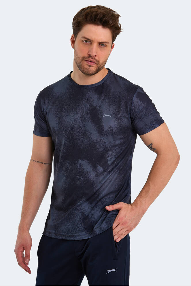 Slazenger RADZIM Men's T-Shirt Black - Dark Gray