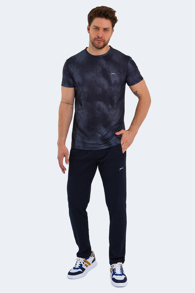 Slazenger RADZIM Men's T-Shirt Black - Dark Gray