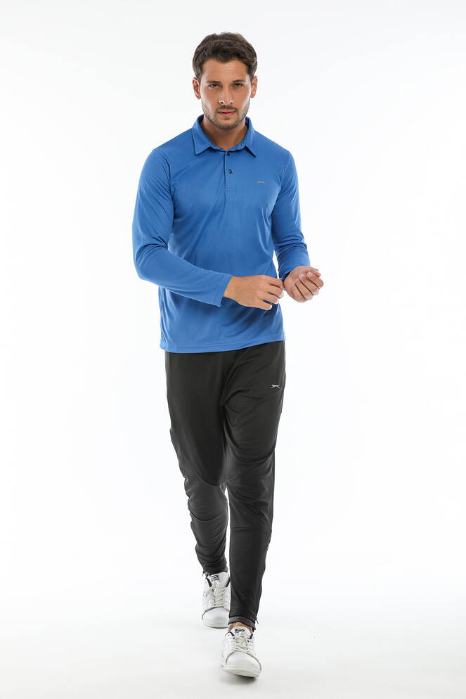 Slazenger RAFAELO Erkek Sweatshirt Kraliyet Mavisi