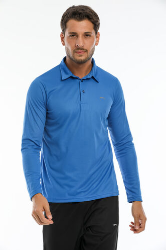 Slazenger RAFAELO Men's Sweatshirt Royal Blue - Thumbnail