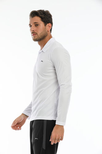 Slazenger RAFAELO Men's Sweatshirt White - Thumbnail