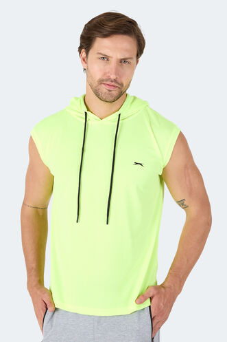 Slazenger - Slazenger RAG Erkek Tişört Neon Sarı
