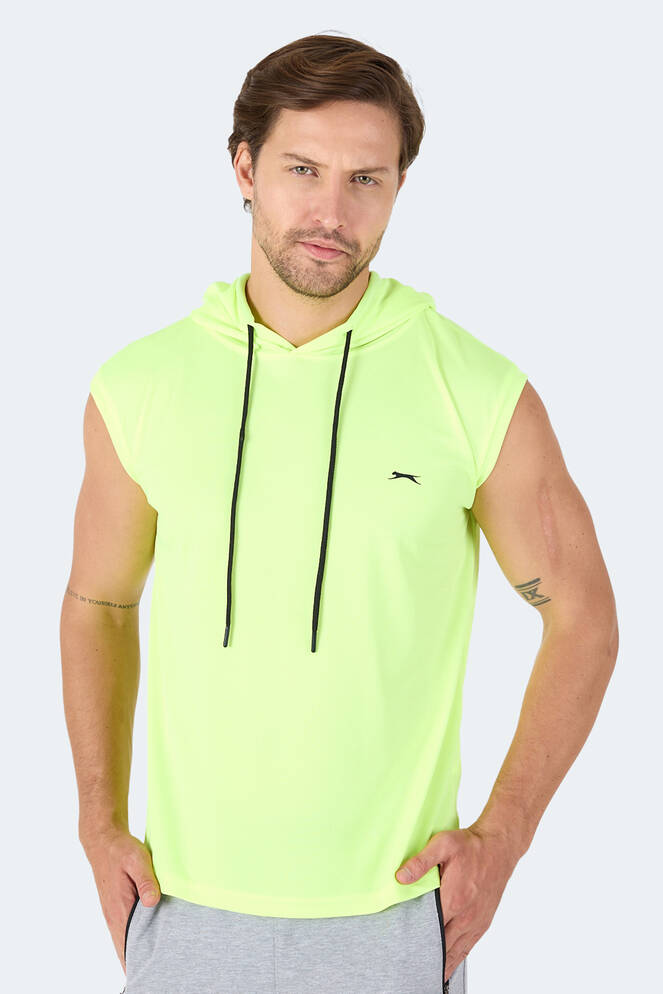 Slazenger RAG Erkek Tişört Neon Sarı