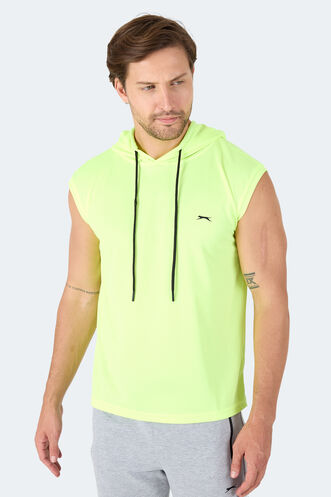 Slazenger RAG Erkek Tişört Neon Sarı - Thumbnail