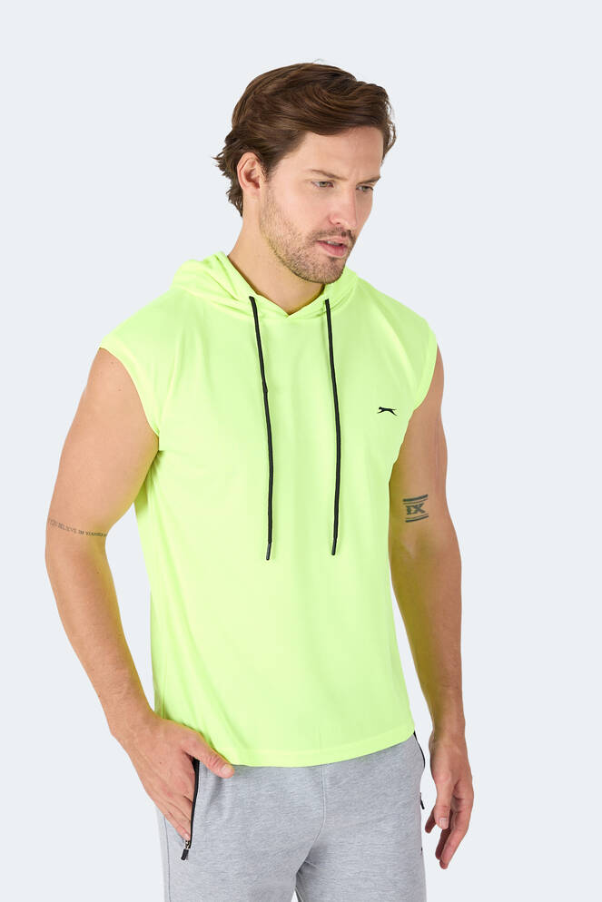 Slazenger RAG Erkek Tişört Neon Sarı