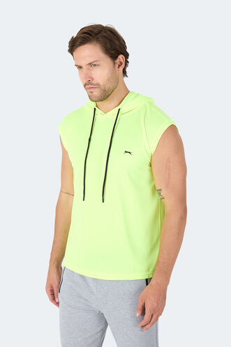 Slazenger RAG Erkek Tişört Neon Sarı - Thumbnail