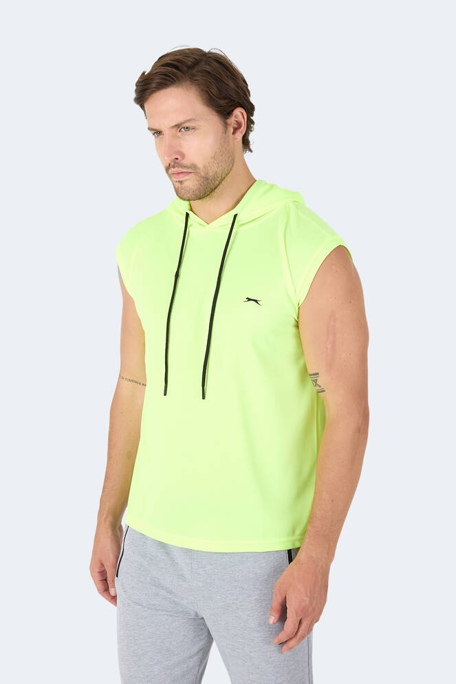 Slazenger RAG Erkek Tişört Neon Sarı