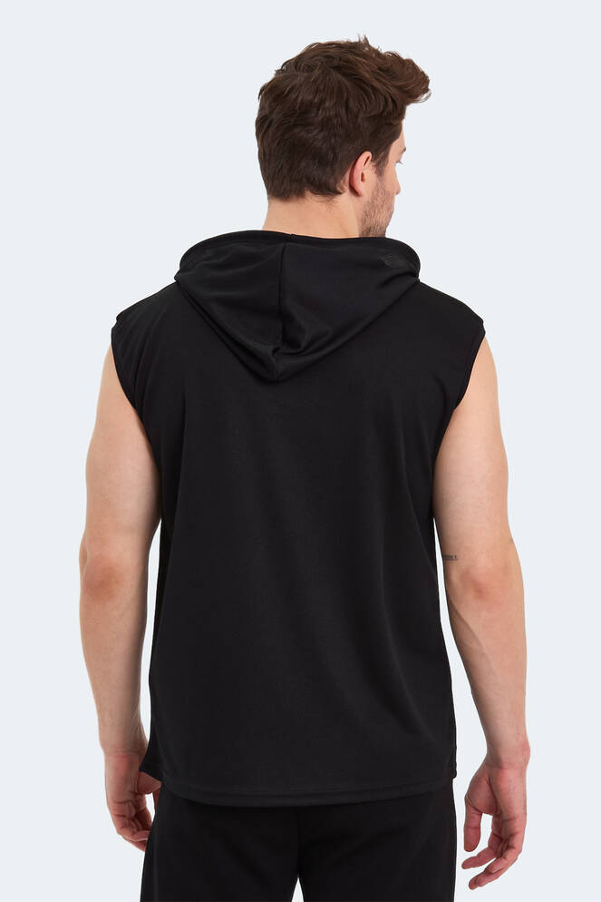 Slazenger RAG Erkek Tişört Siyah